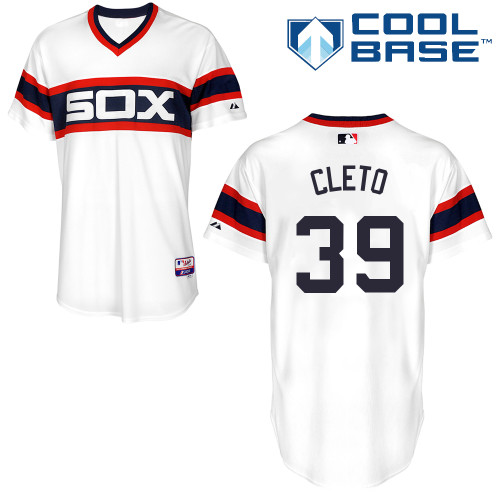 Maikel Cleto #39 Youth Baseball Jersey-Chicago White Sox Authentic Alternate Home MLB Jersey